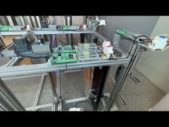 SS304 Vòng quay vân tay Quản lý nhập cảnh Vòng quay lắc thủy tinh