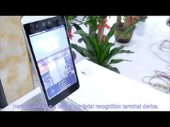 Hệ thống nhận diện mặt có độ phân giải cao 200W Hệ thống kiểm soát truy cập phát hiện khuôn mặt