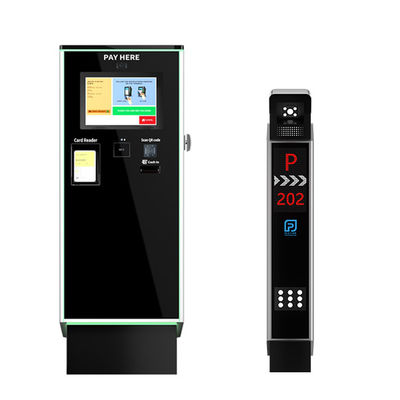 Chiosco de Pago de Estacionamiento với màn hình LCD cá nhân hóa 10,1 inch Máy bán vé tự động Hệ thống quản lý nhà ga với khung thép