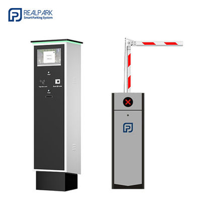 Kiosk vé đỗ xe đứng trên sàn thông minh với tùy chỉnh màu sắc / logo